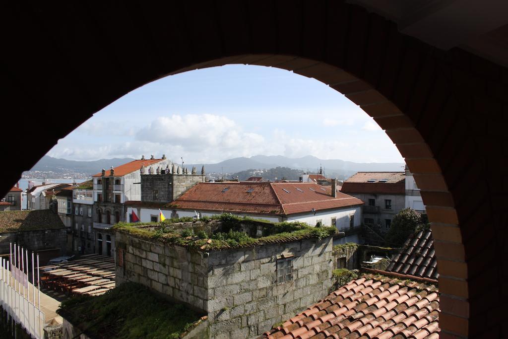 Apartamentos Turisticos Casa Soto Baiona Buitenkant foto