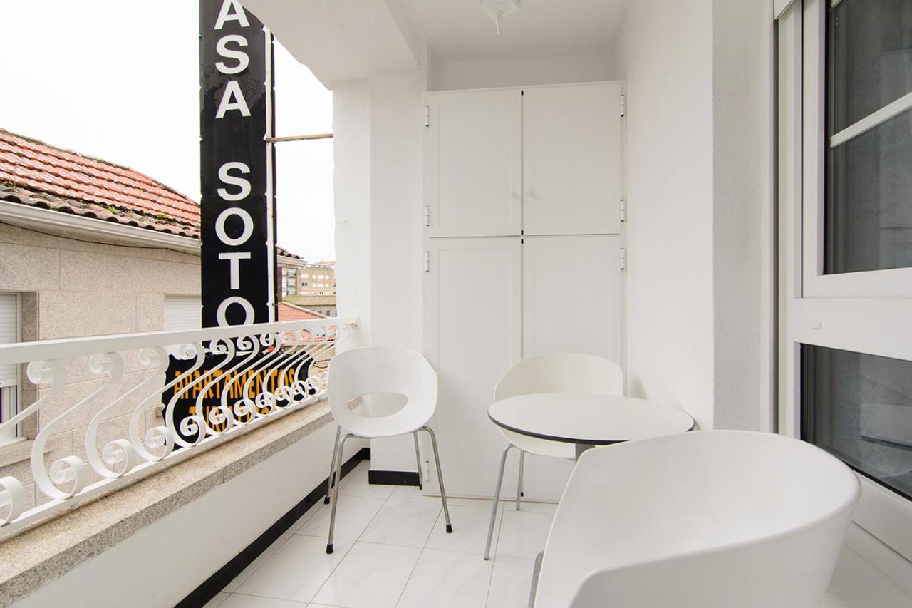 Apartamentos Turisticos Casa Soto Baiona Buitenkant foto
